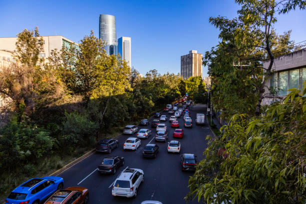 istock Rush hour in the afternoon at Mexico City 2180883025