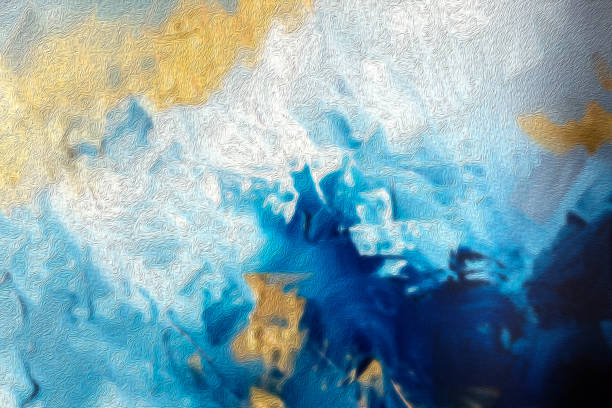 Abstract background stylized as oil paint.