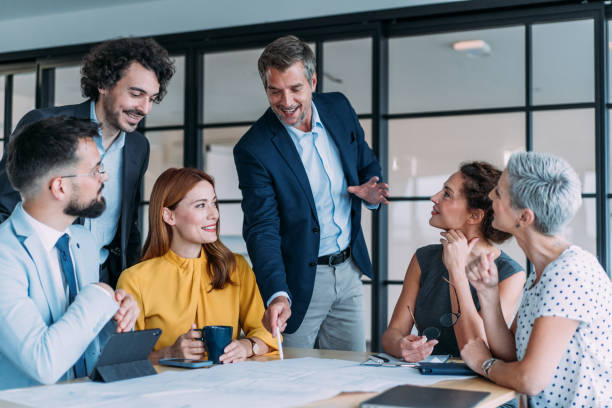 istock Business persons on meeting in the office. 2180893277