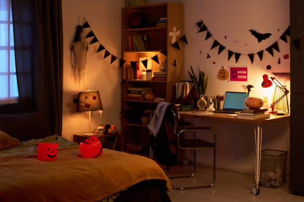 istock Child bedroom decorated for celebration 2180893434