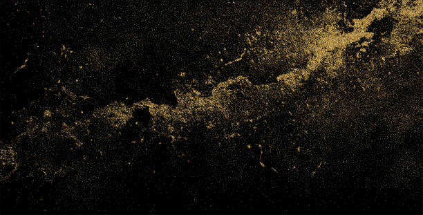 istock Abstract shiny gold glitter design element. For New Year, Merry Christmas greeting card design 2180894392