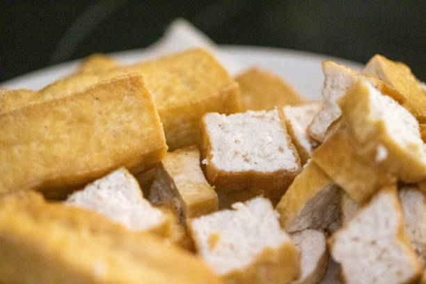 istock Bunch of Fried Tofu 2180897241