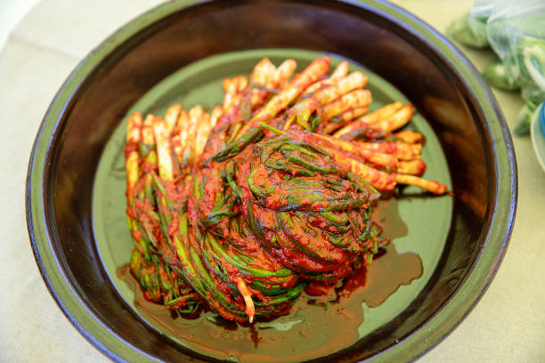 Making kimchi