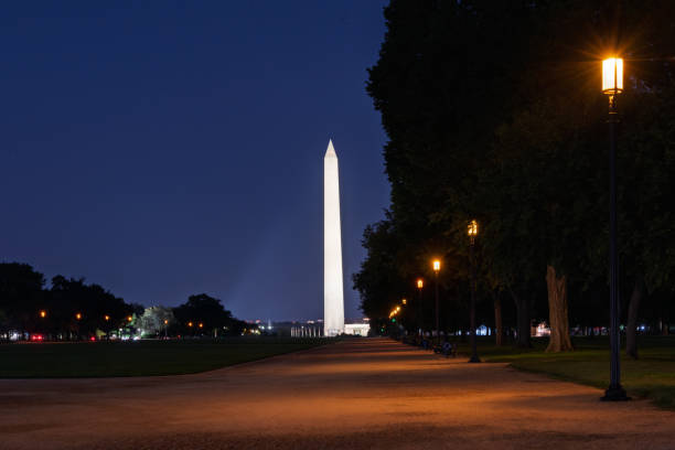 istock Blue hour, Washington Monument, Washington DC, America 2180933196