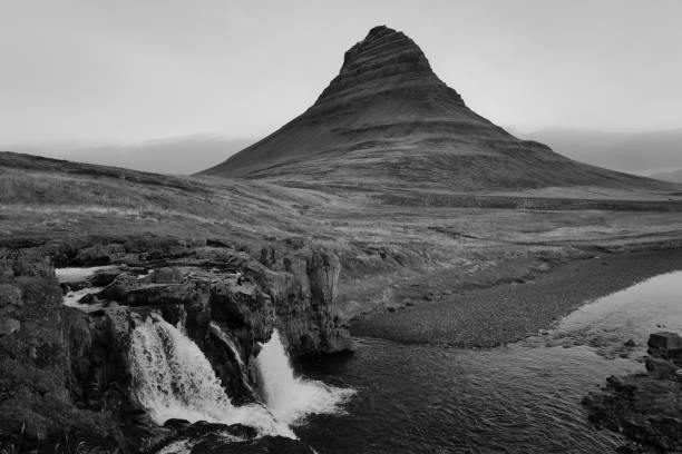 A powerful view from the base of the waterfall