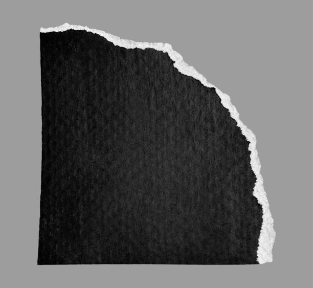 istock Black and White Ripped Paper Piece 2180949126