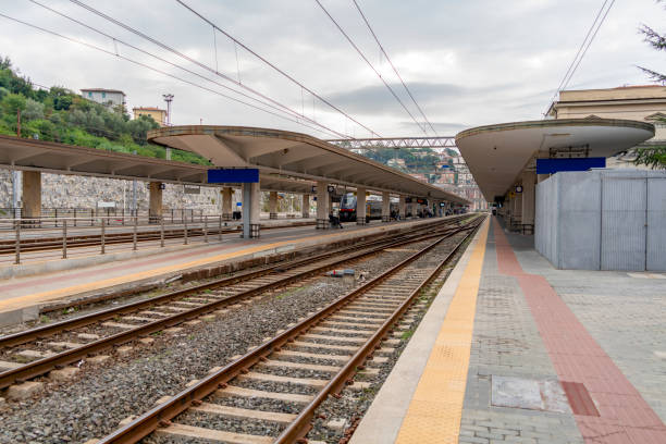 istock Railway station in La Spezia 2180951839