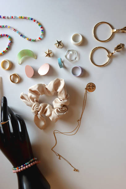 istock Hand Figurine, Various Jewelry And Accessories 2180955615