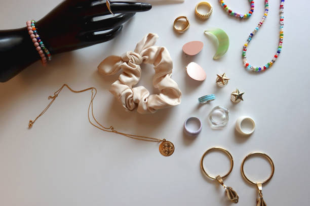 istock Hand Figurine, Various Jewelry And Accessories 2180955620
