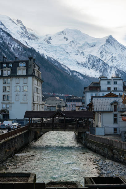 istock Snowy Peaks in Chamonix 2180971328