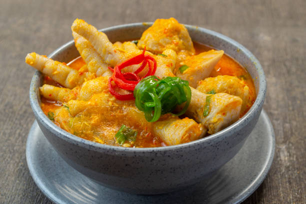 istock seblak ceker. Seblak is a typical Sundanese cuisine that has a spicy, savory and rich taste. 2180982355