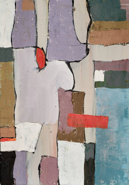 istock Expressive modern painting featuring vibrant brushwork, layered texture. Acrylic and oil mix to form a stunning abstract composition, ideal for adding artistic energy to interiors or digital projects. 2180986403