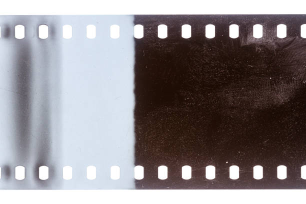 istock Dusty and grungy 35mm film texture or surface 2181000700