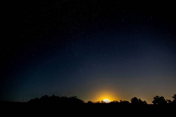 Night sky of Northern California