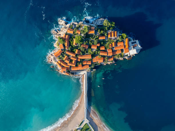 istock Sveti Stefan Montenegro 2181002336