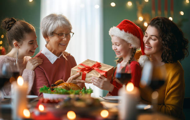 istock family celebrating Christmas 2181018877