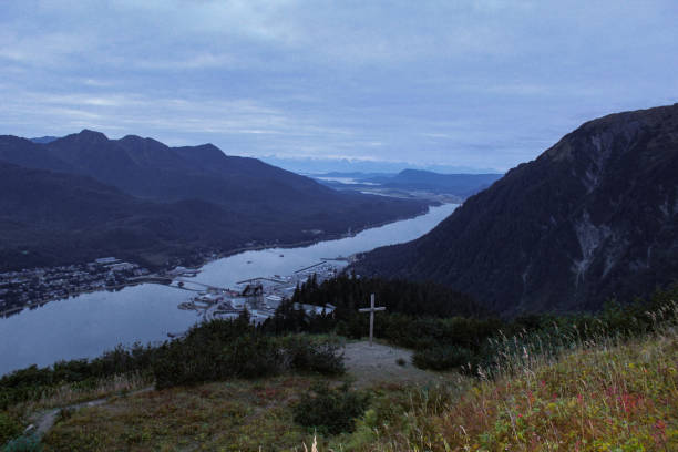 Begich Towers is one of the main buildings in Whittier, Alaska.