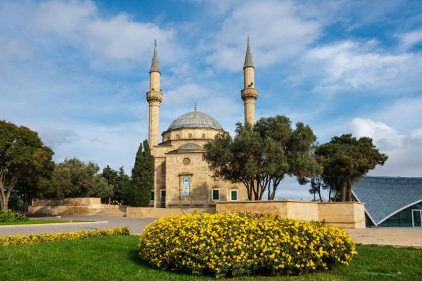 A Turkish mosque in Baku.
