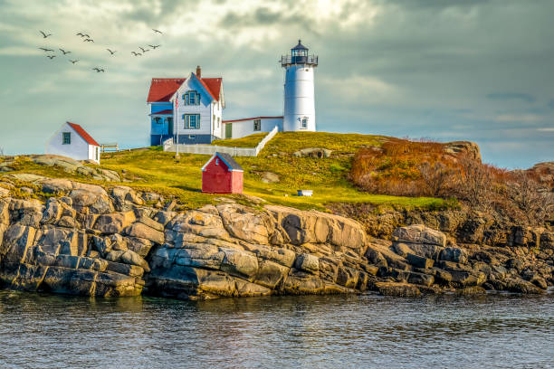 Nubble Lighthouse in York, Maine