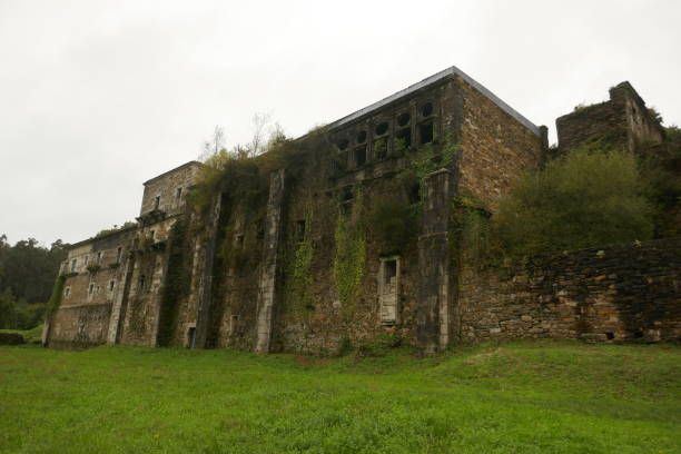 istock Views and details of Monfero Monastery 2181048961