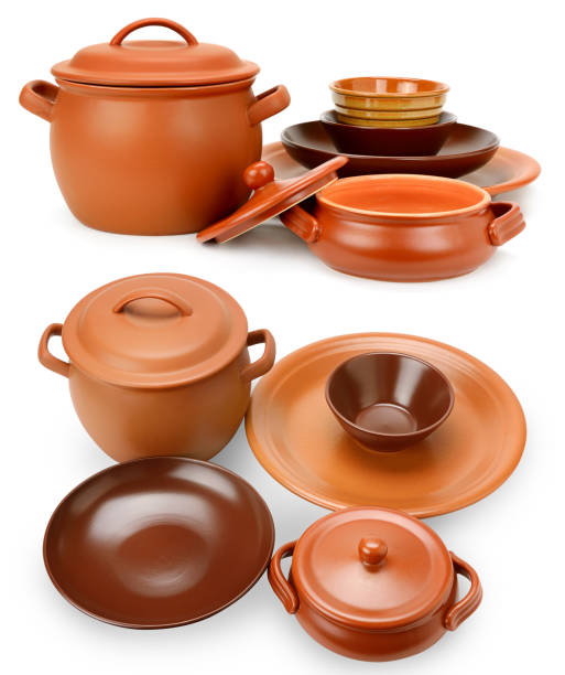 istock Large set of cookware for cooking isolated on white 2181050670