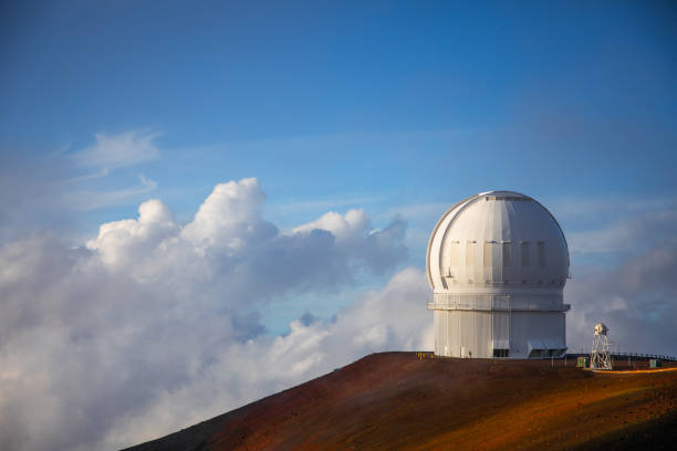 istock Telescope at Manua Kea 2181051463