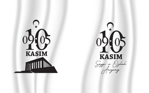 ilustrações, clipart, desenhos animados e ícones de 10 de novembro ataturk - mustafa kemal ataturk