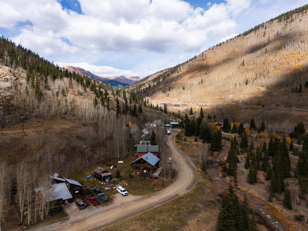 istock Mountain Village Road 2181058415