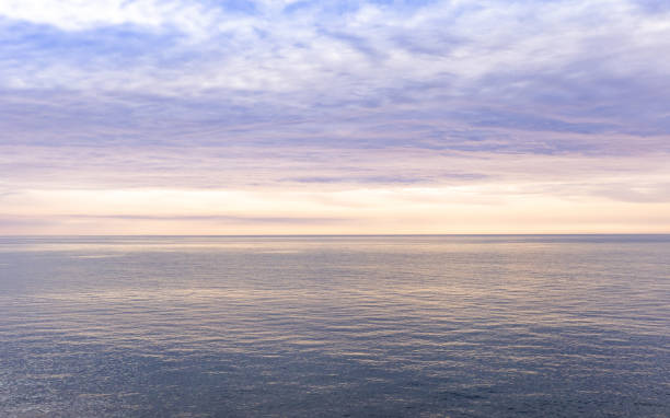 istock Sea shining in the pale light 2181059764