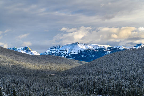 istock Bulwark Peak view from Lake Moraine cascade trail 2181064353