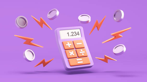 istock Financial Calculation and Profit Analysis Concept with Calculator 2181064380