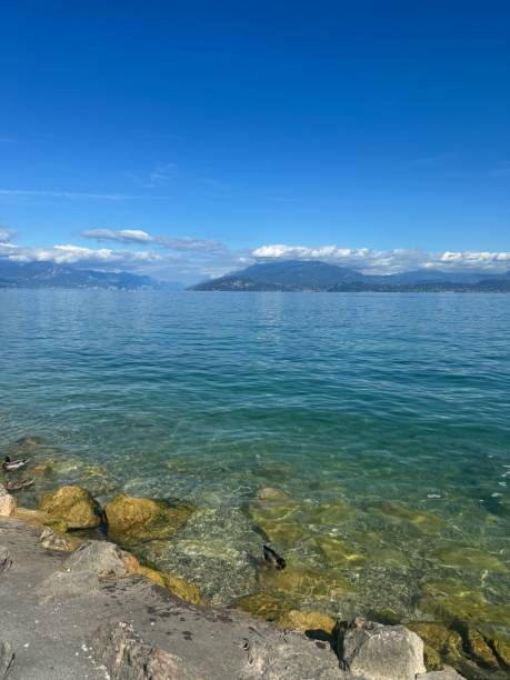 istock Crystal clear waters of Lake Garda 2181070675