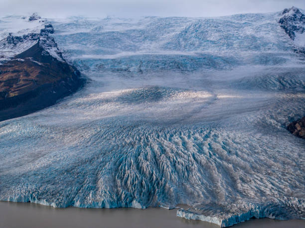 The glacier of Iceland
