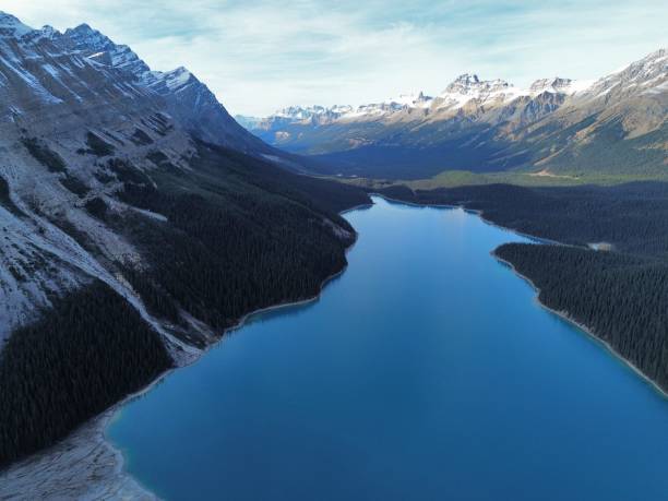 istock Peyto lake and area 2181078946
