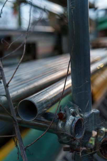 Pipes on the roof