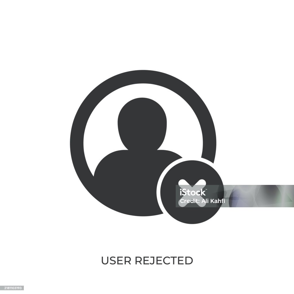 Pengguna Menolak ikon solid glyph. Ikon solid yang dapat diterapkan di mana saja, sederhana, piksel sempurna dan gaya modern - Bebas Royalti Aksesibilitas - Konsep vektor stok Pengguna Menolak ikon solid glyph. Ikon solid yang dapat diterapkan di mana saja, sederhana, piksel sempurna dan gaya modern - Bebas Royalti Aksesibilitas - Konsep vektor stok