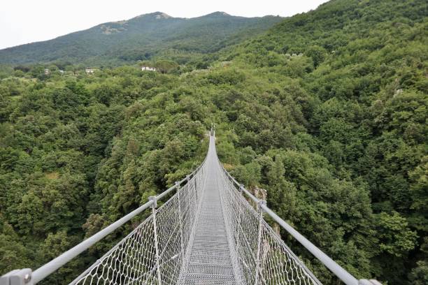 istock Laviano - Panorama from the Tibetan bridge 2181103579