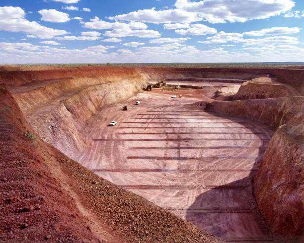 istock Open cut gold mine pit in the Northern Territory 2181105646