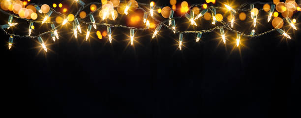 Elegant string lights create a warm ambiance for gatherings during the evening festivities