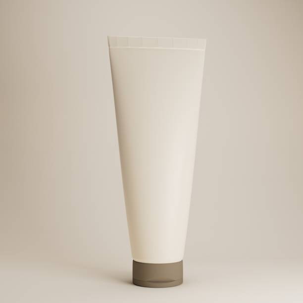 istock The layout of the cream packaging. The layout of the cosmetic packaging. 2181114158