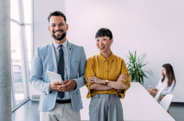 istock Business people in the office. 2181114483