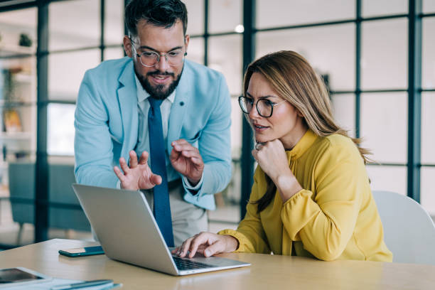 istock Business partners in meeting. 2181115627