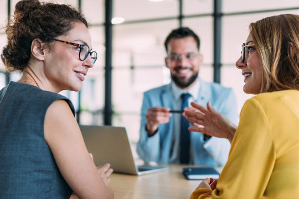 istock Business persons on meeting in the office. 2181115635