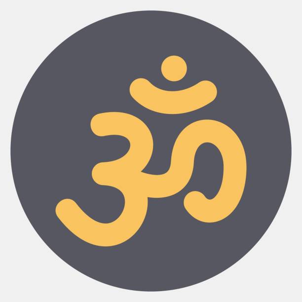 istock Icon hindu. Diwali celebration elements. Icons in color mate style. Good for prints, posters, logo, decoration, infographics, etc. 2181127743