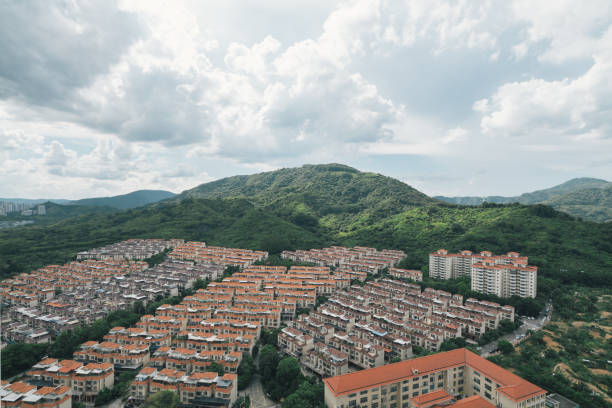 Villas in village