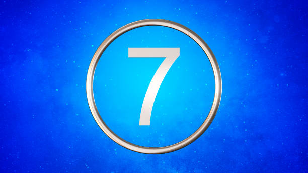 This stock image silver number 1 shines against a backdrop of glittering blue particles, creating an elegant and festivel. The sparkling blue background enhances the brilliance of the number, adding depth and a touch of glamour. This dynamic scene combines luxury with a sense of celebration, as shimmering particles dance around the bold digit, creating an eye-catching, cheerful design perfect for marking special moments.