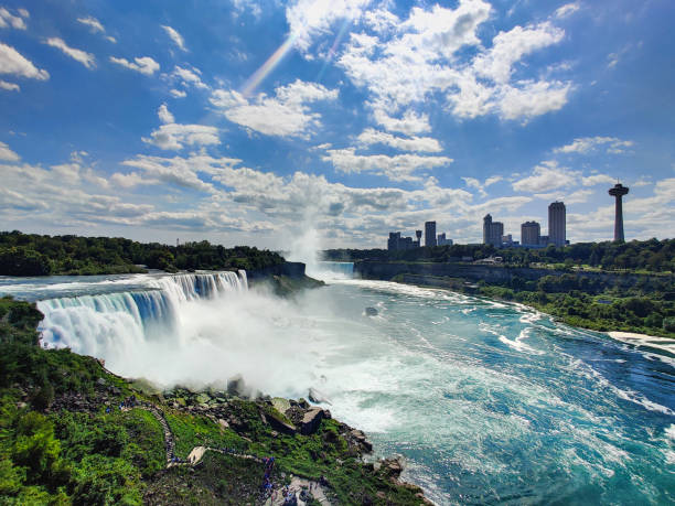 istock American - Canadian Niagara falls border 2181132243