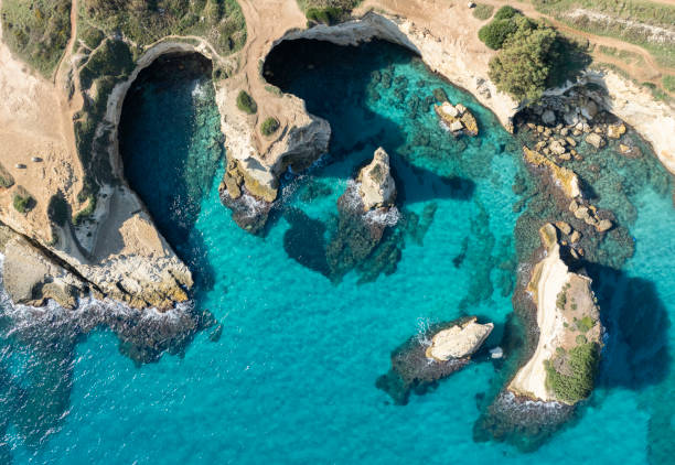 istock rock formation, Torre Sant'Andrea, Puglia 2181134495