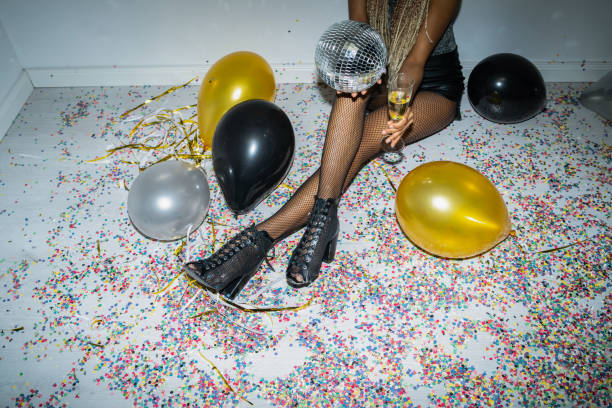 istock Celebrating a party with unknown woman 2181136525