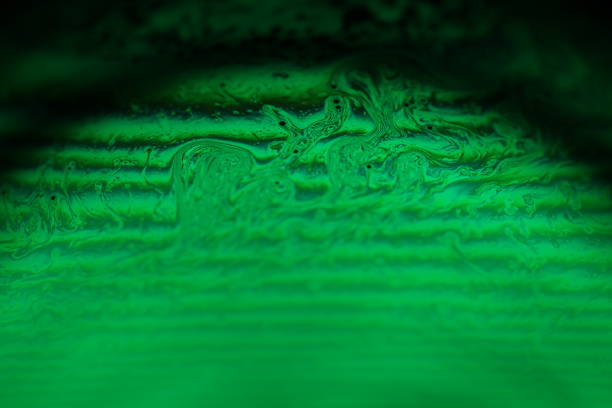 Fantastic liquid on dark background